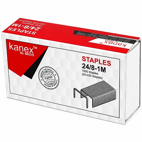 kanex-size-24-8-stapler-needle - edari store سوزن منگنه سایز 24/8 کانکس
